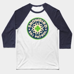 Snowbird Ski Patrol Baseball T-Shirt